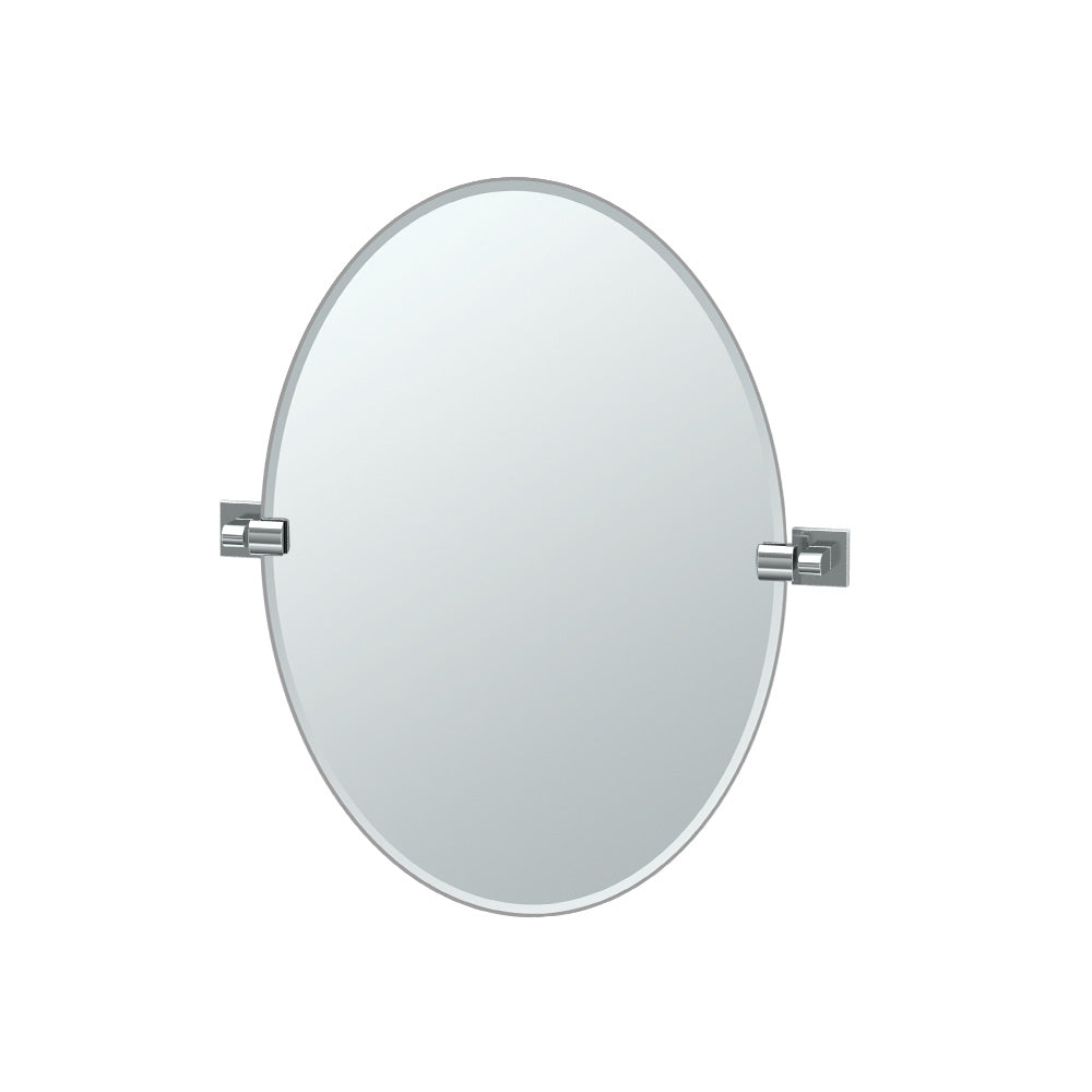 Elevate 26.5" Frameless Oval Mirror