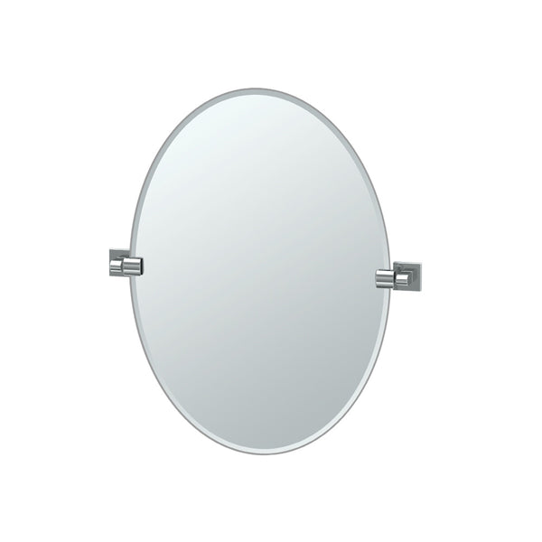Elevate 26.5" Frameless Oval Mirror