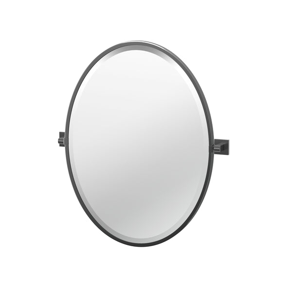 Elevate 27.5" Framed Oval Mirror