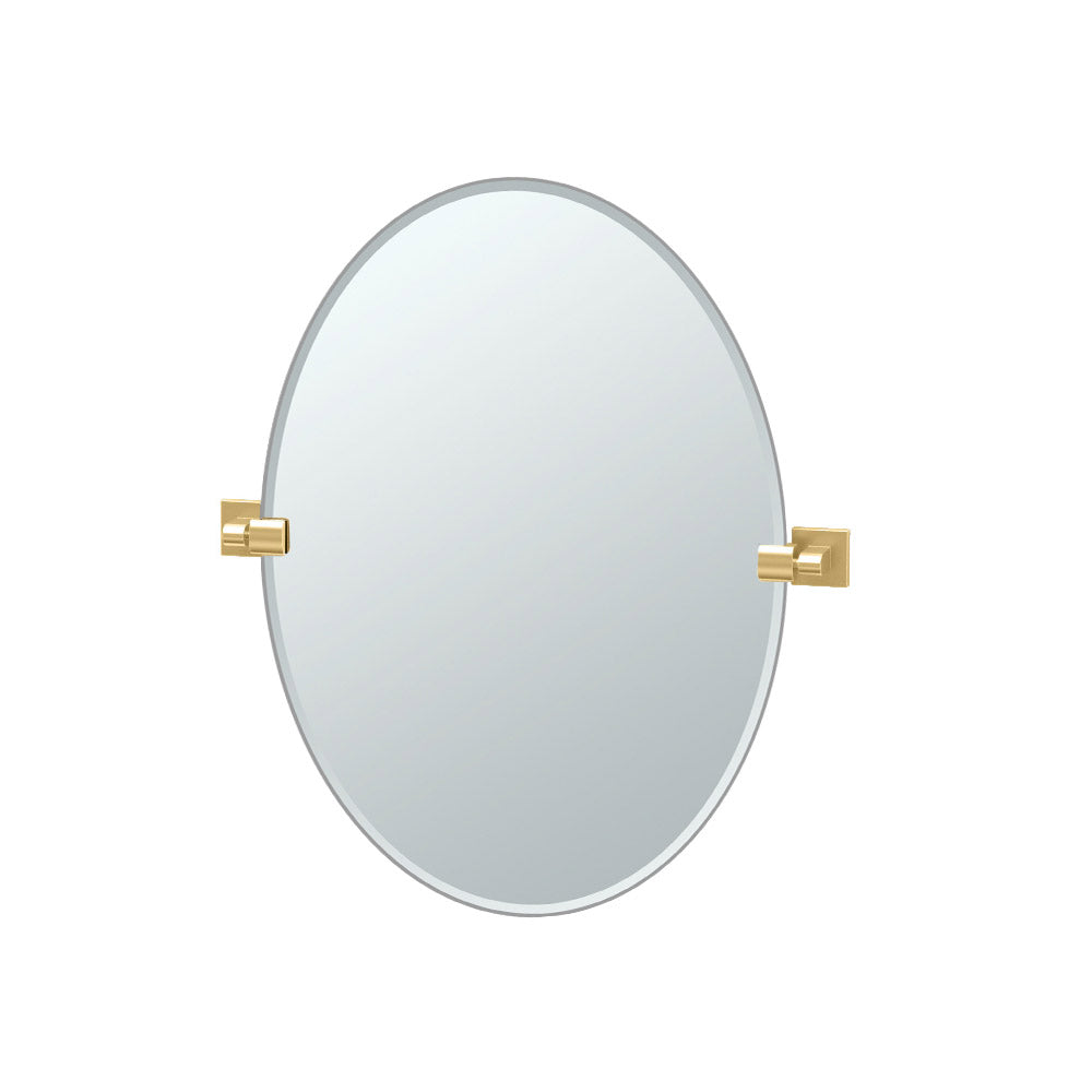 Elevate 26.5" Frameless Oval Mirror