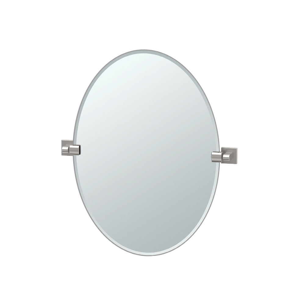 Elevate 26.5" Frameless Oval Mirror
