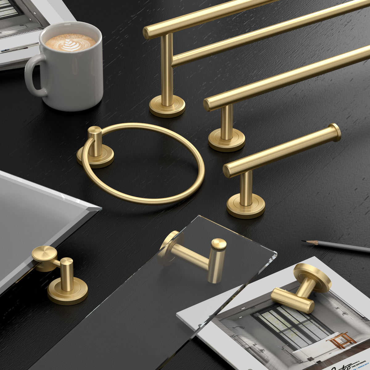Latitude II 24" Towel Bar