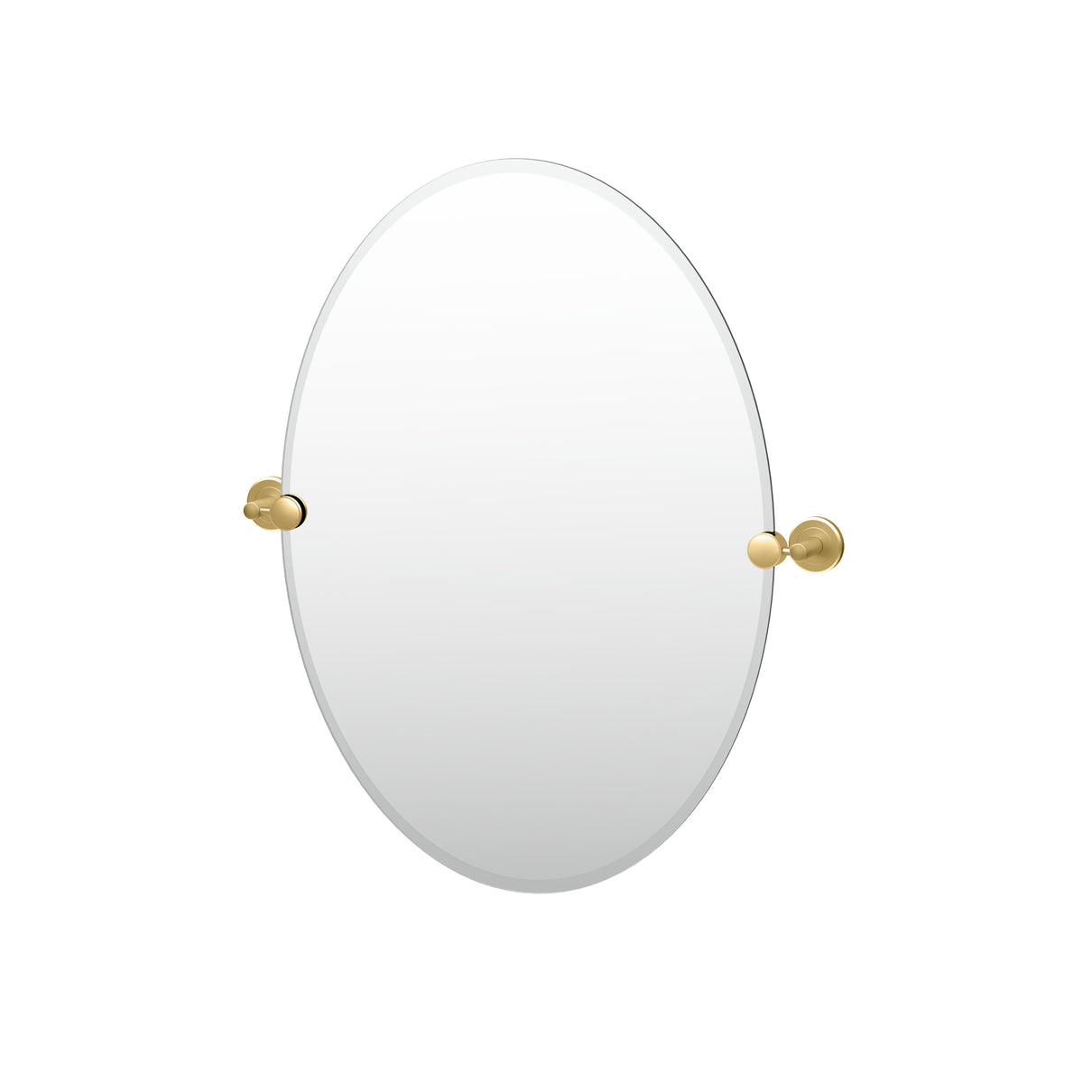 Latitude II 26.5" Frameless Oval Mirror