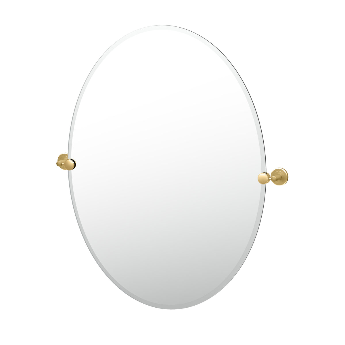 Latitude II 32" Frameless Oval Mirror