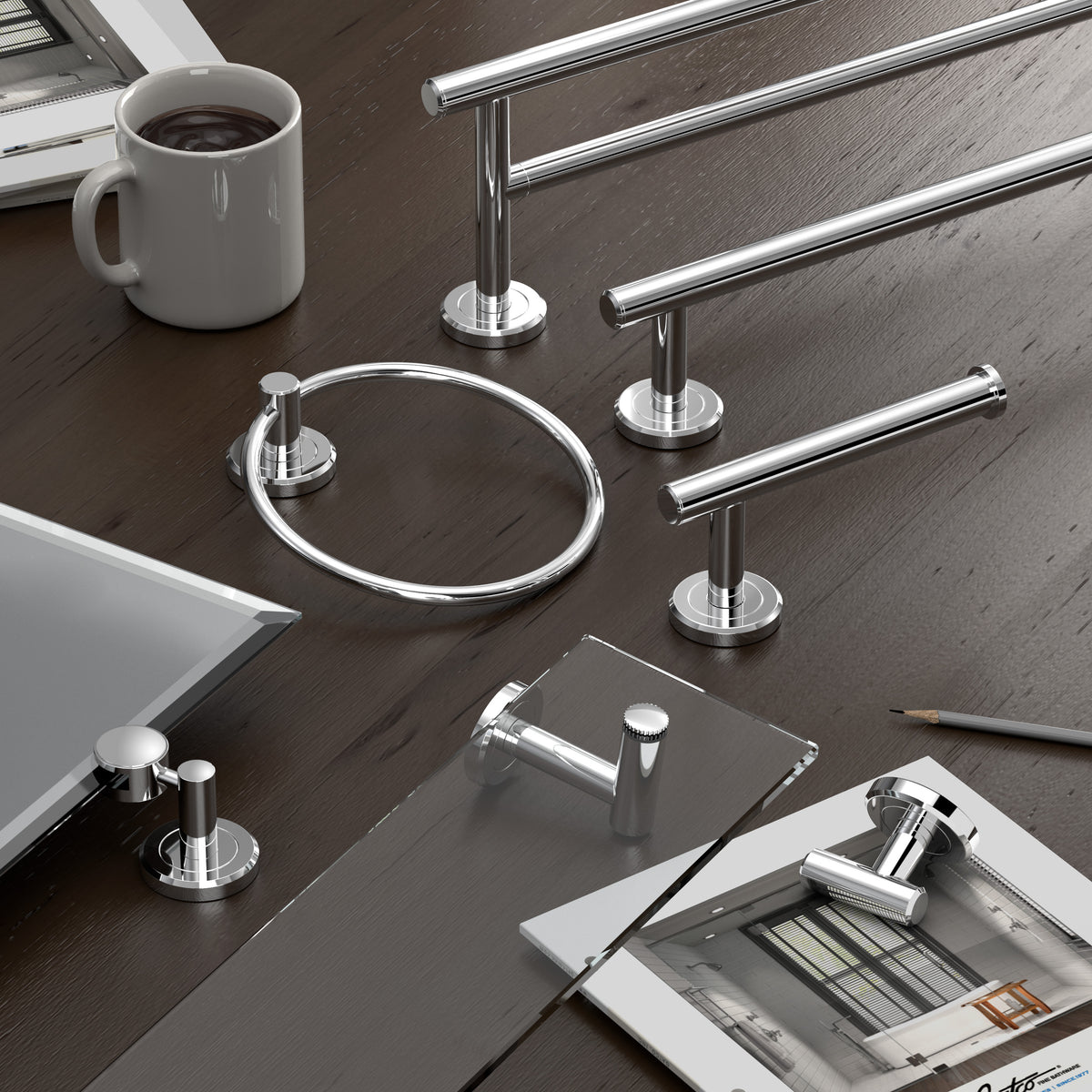 Latitude II 24" Towel Bar