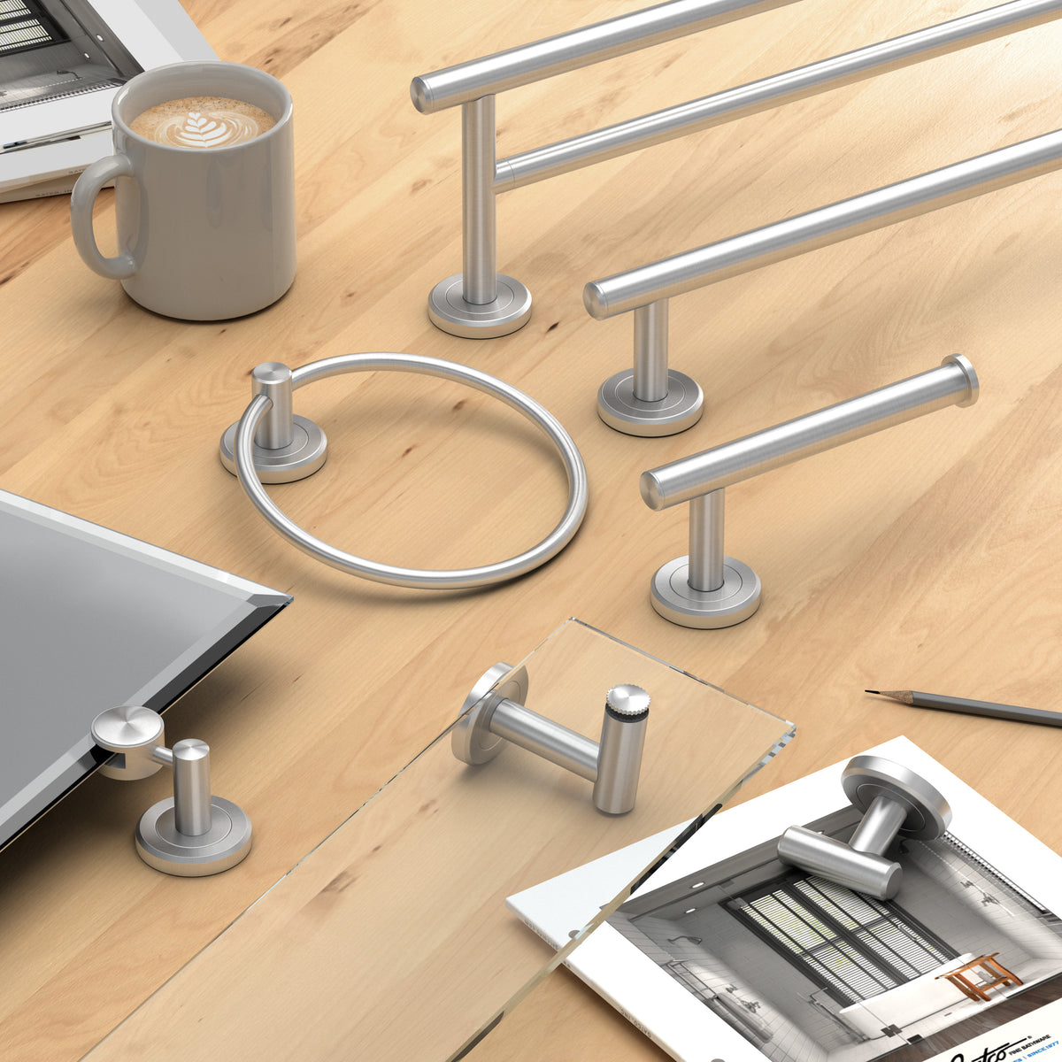 Latitude II 24" Towel Bar