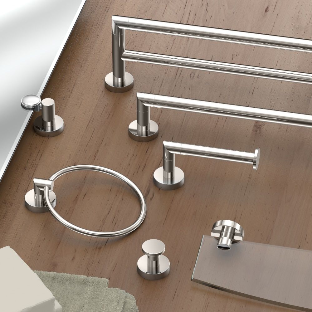 Glam Double Euro Tissue Holder