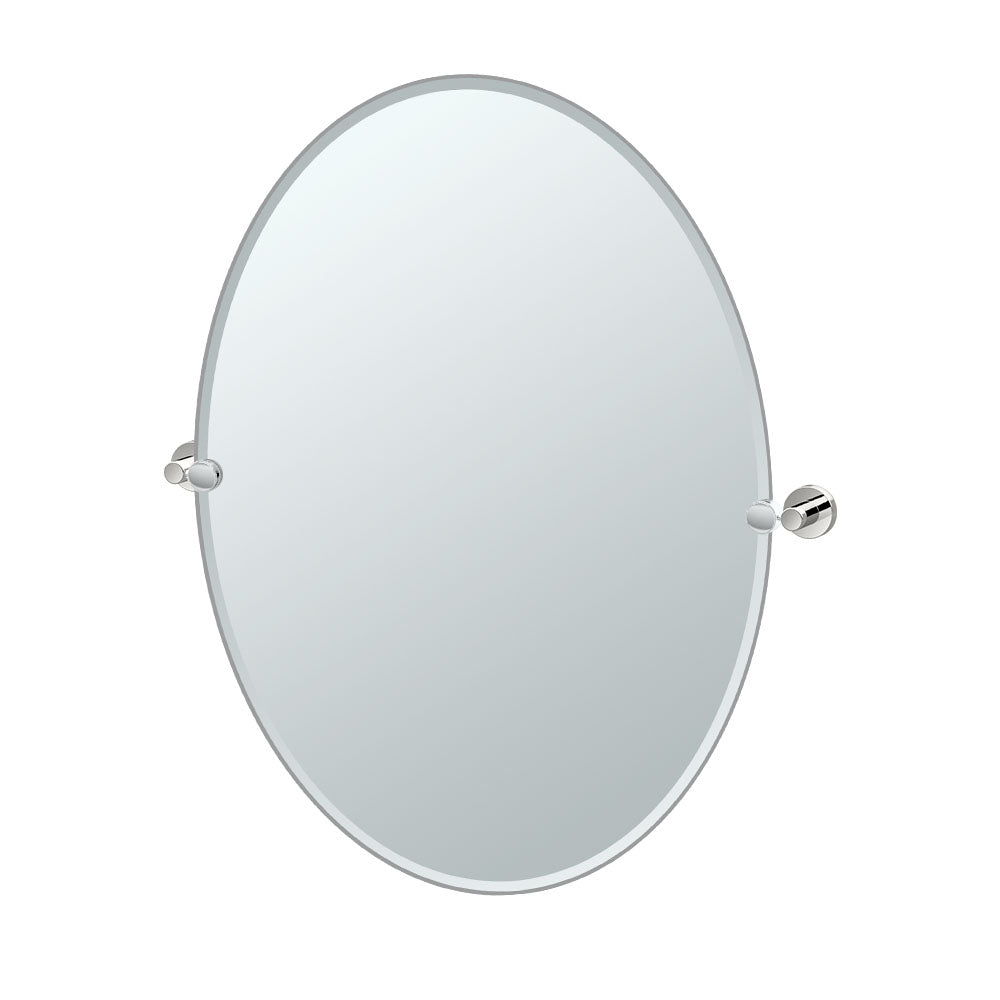Glam 32" Frameless Oval Mirror