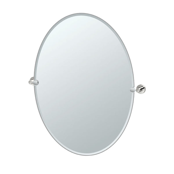 Glam 32" Frameless Oval Mirror