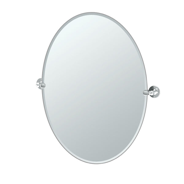Cafe 32" Frameless Oval Mirror