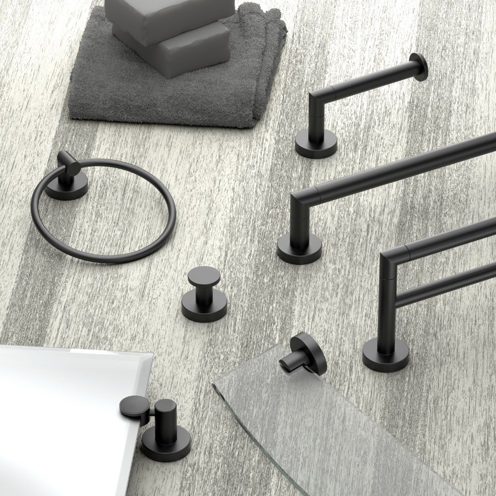 Glam Double Euro Tissue Holder