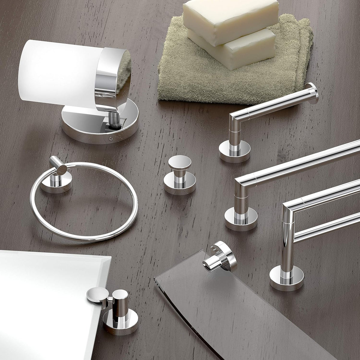 Glam Double Robe Hook