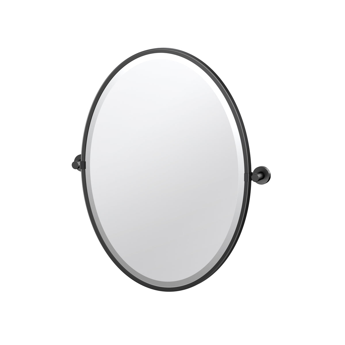 Glam 27.5" Framed Oval Mirror