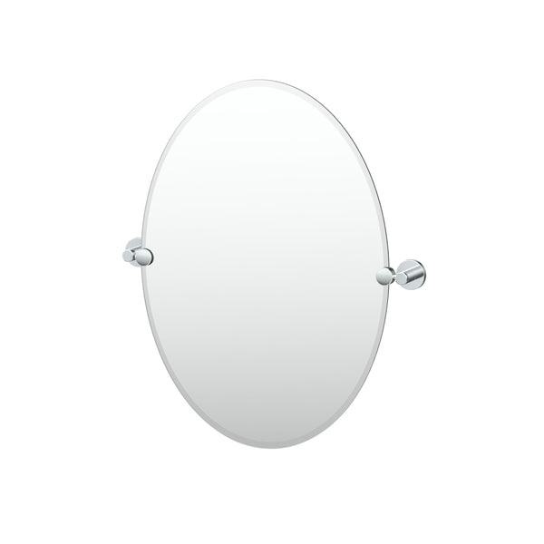 Reveal 26.5" Frameless Oval Mirror