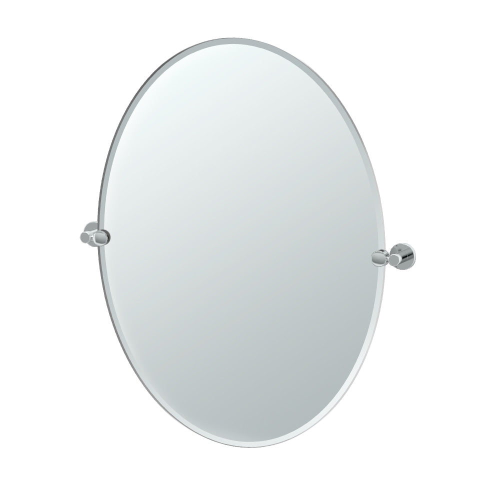 Channel 32" Frameless Oval Mirror