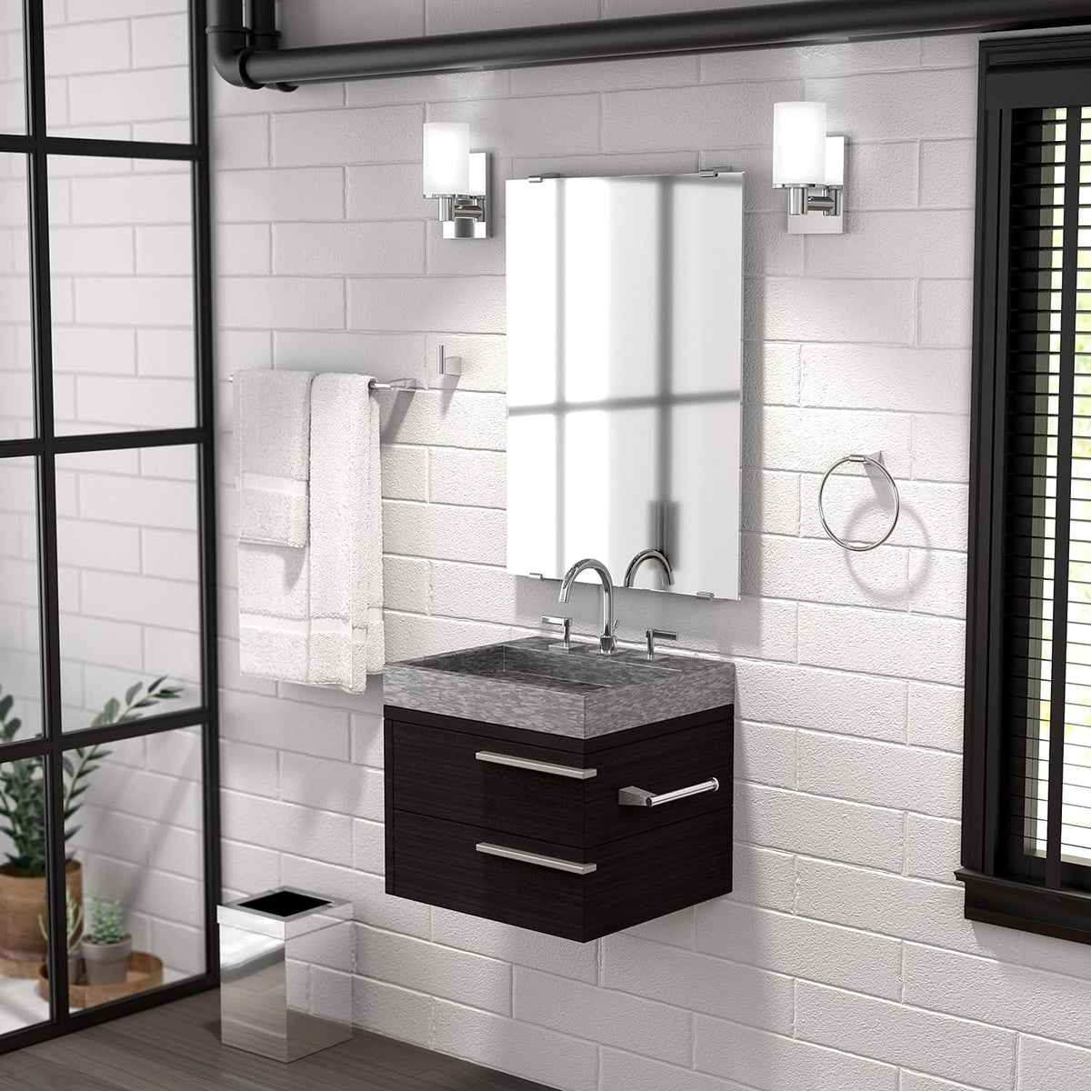 Bleu 24" Towel Bar