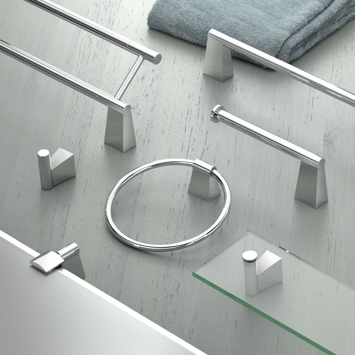 Bleu 18" Towel Bar