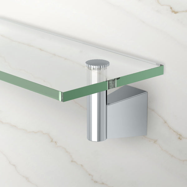 Bleu Vanity Glass Shelf
