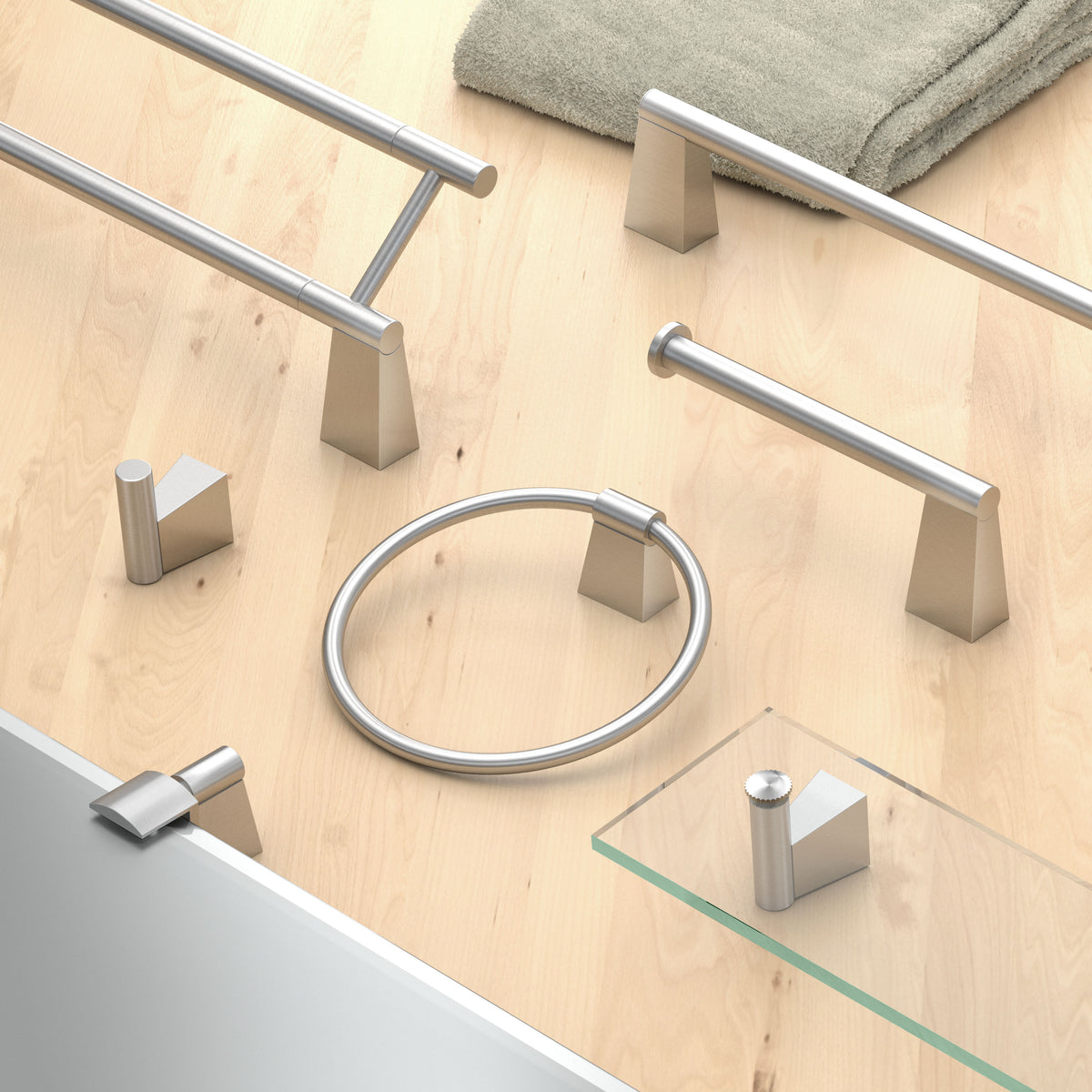 Bleu 18" Towel Bar
