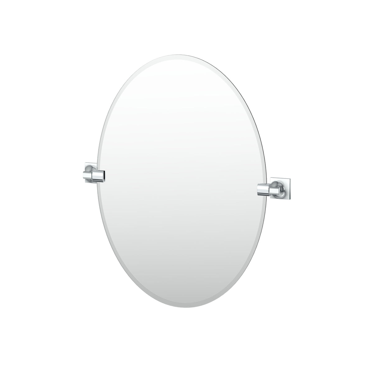 Waterline 26.5" Frameless Oval Mirror