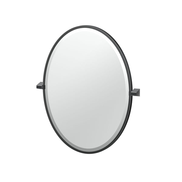 A-Line 26.5" Framed Oval Mirror