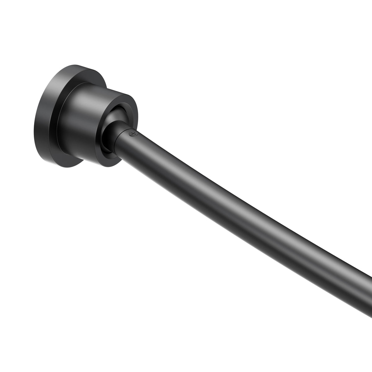 Modern Minimalist Curved Shower Rod Set