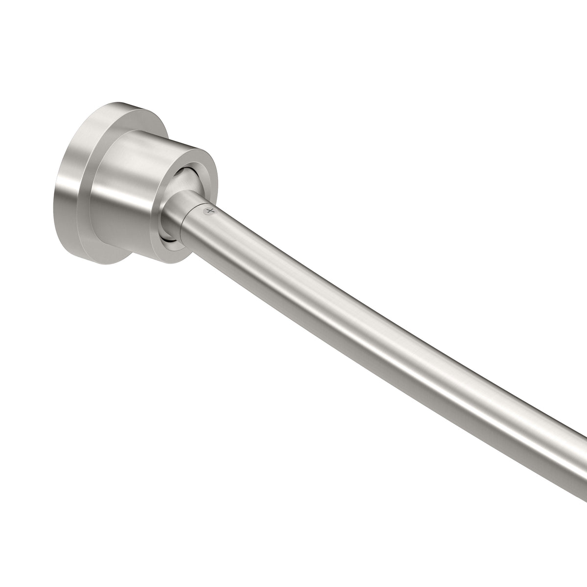 Modern Minimalist Curved Shower Rod Set