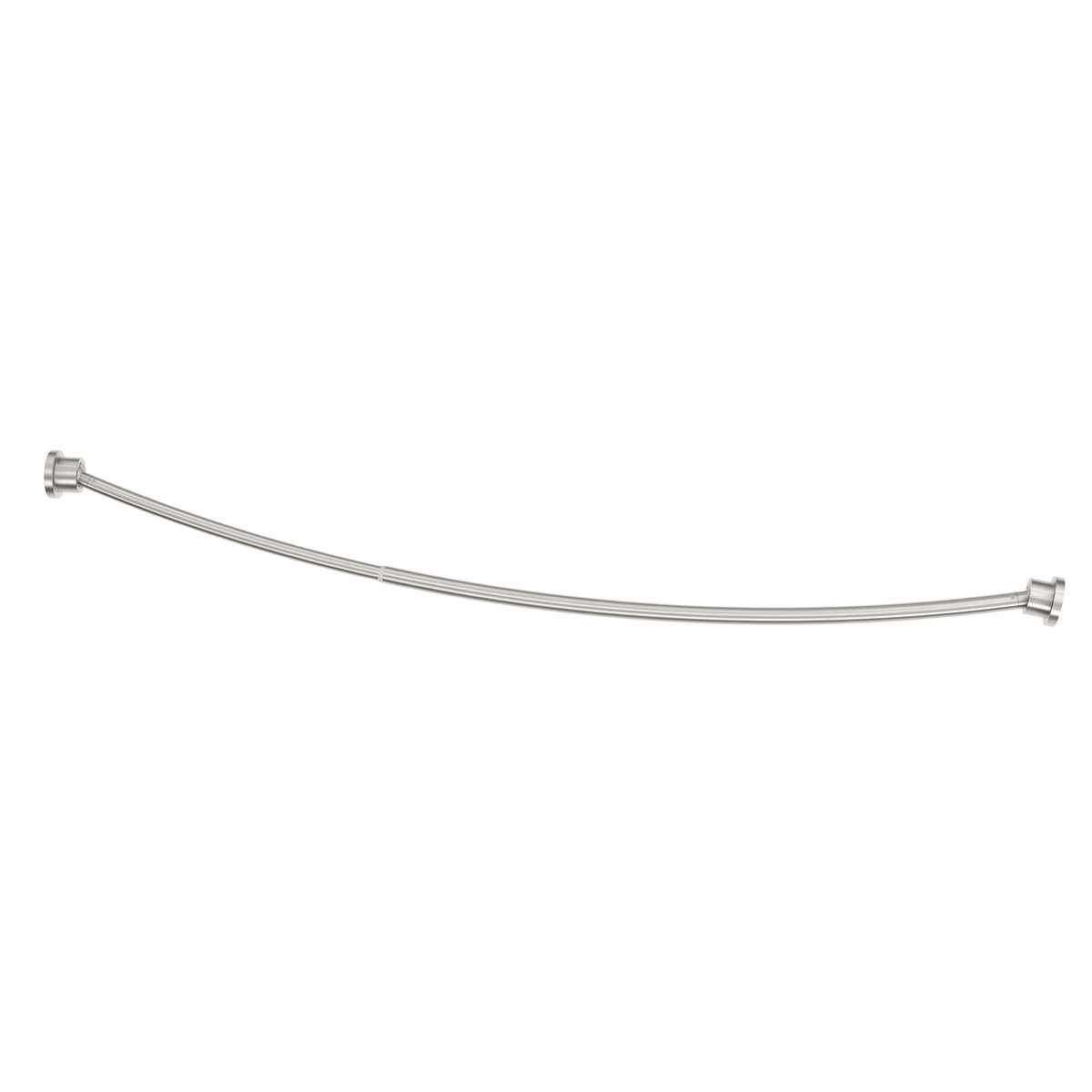 Modern Minimalist Curved Shower Rod Set