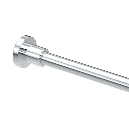 Modern Minimalist Straight Shower Rod Set