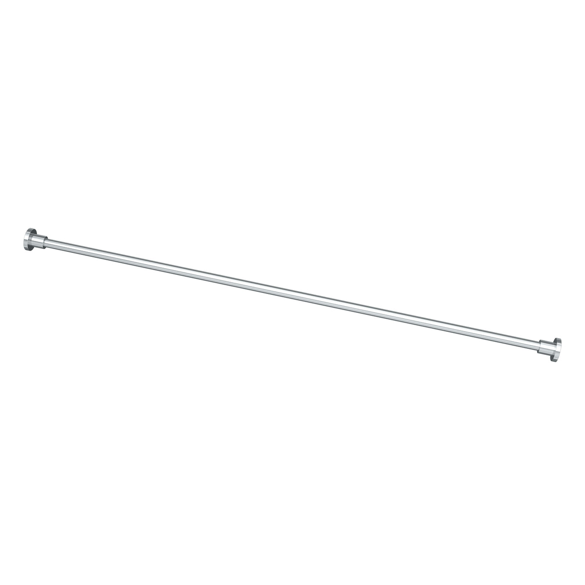 Modern Minimalist Straight Shower Rod Set