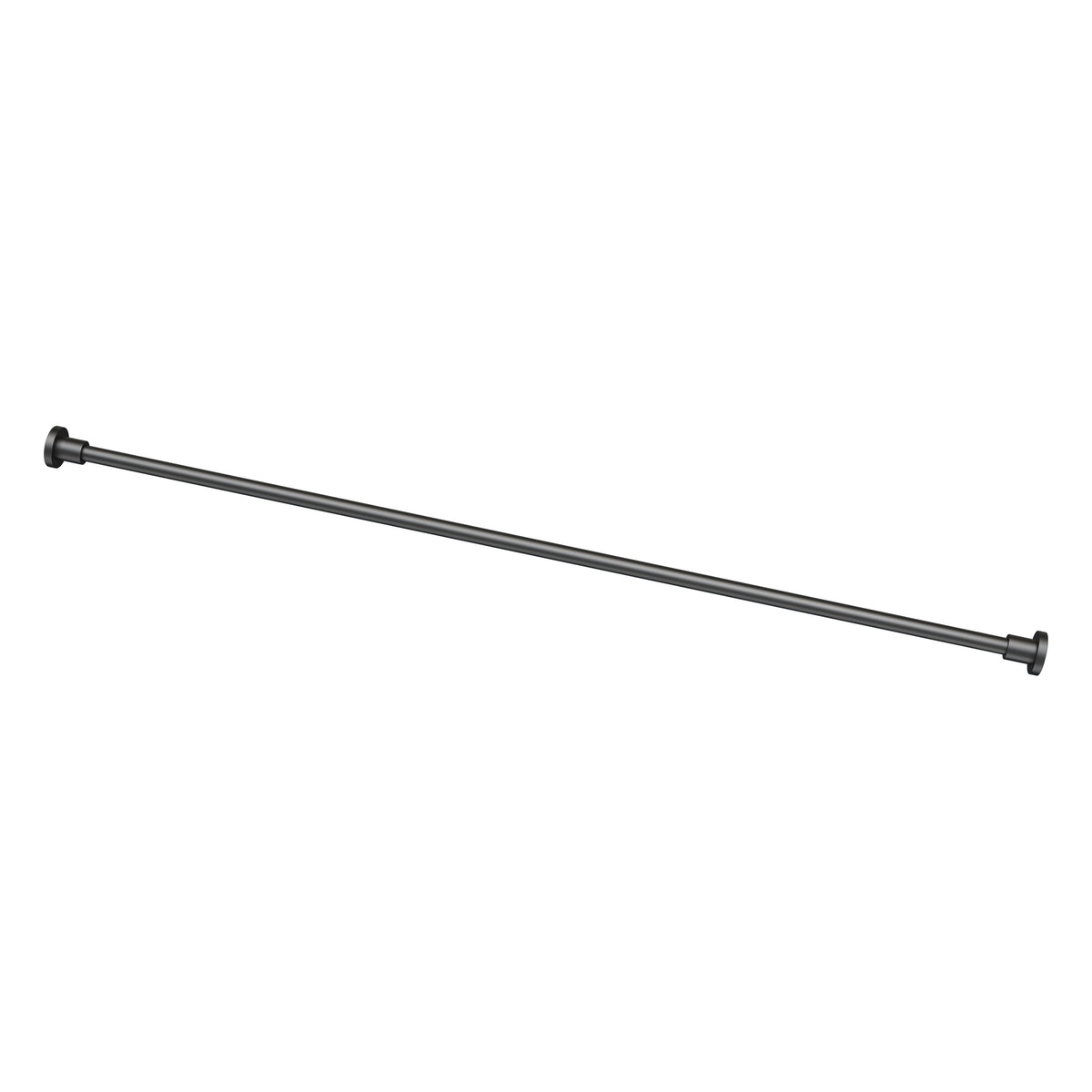 Modern Minimalist Straight Shower Rod Set